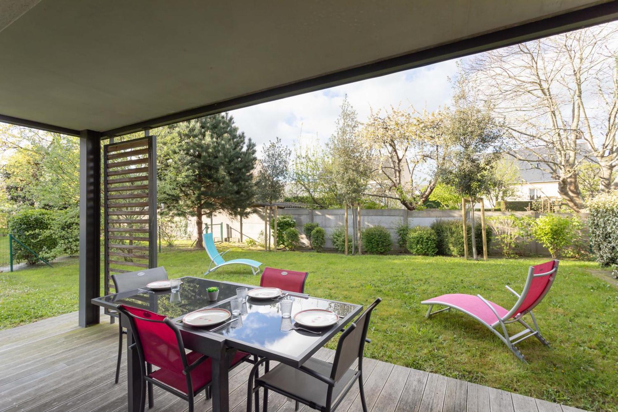 Le Garden By Cocoonr Apartment Dinard Exterior photo